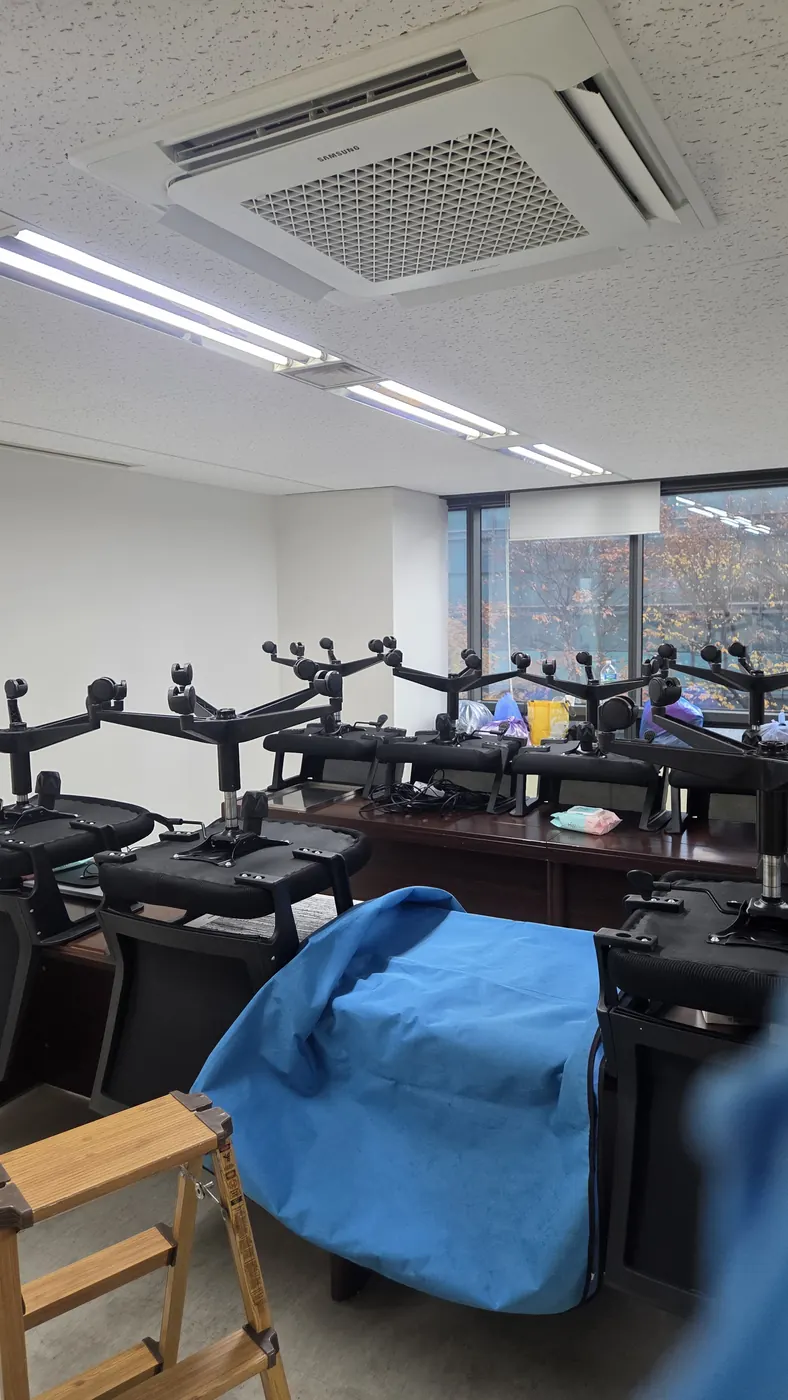 현장 작업 — 당진시 에어컨청소 현장