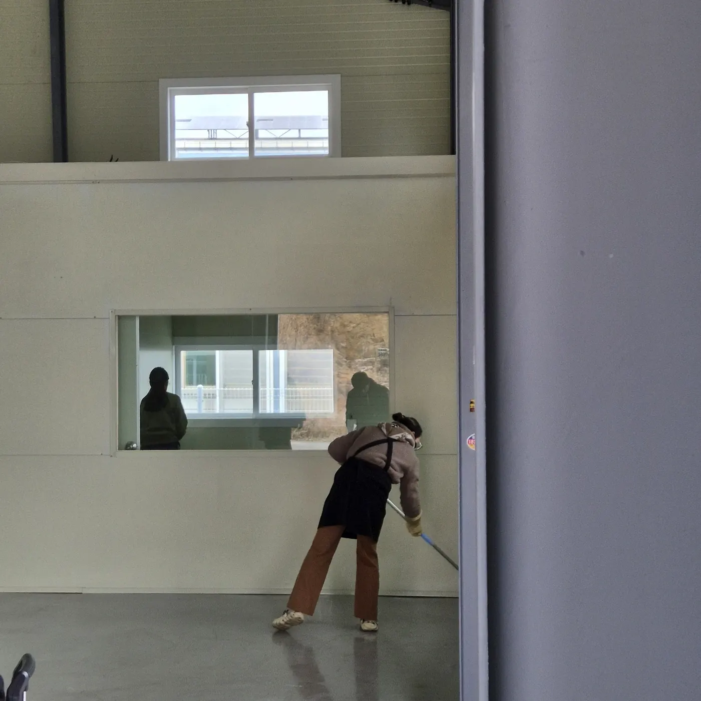 작업 진행 — 금산군 공장청소 현장